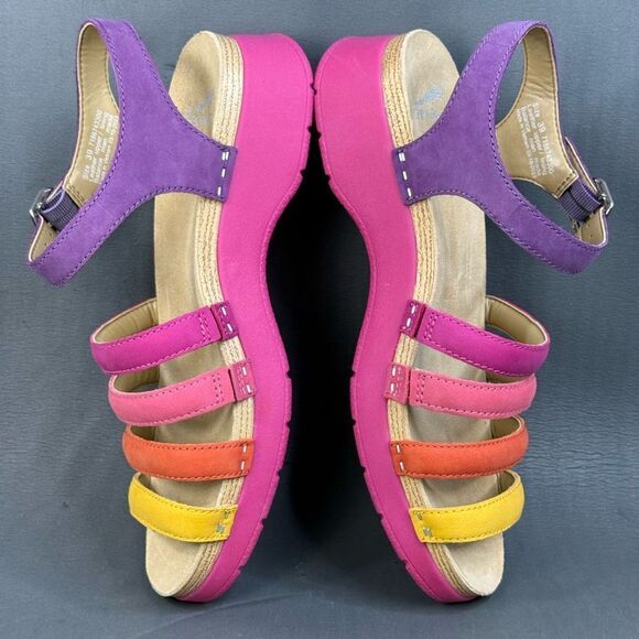 Dansko Roxie Multi Milled Nubuck Sandal womens size 8.5 (39) - Picture 6 of 10